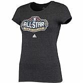 Women NBA Black 2017 All-Star Game Primary Logo T-Shirt FengYun,baseball caps,new era cap wholesale,wholesale hats